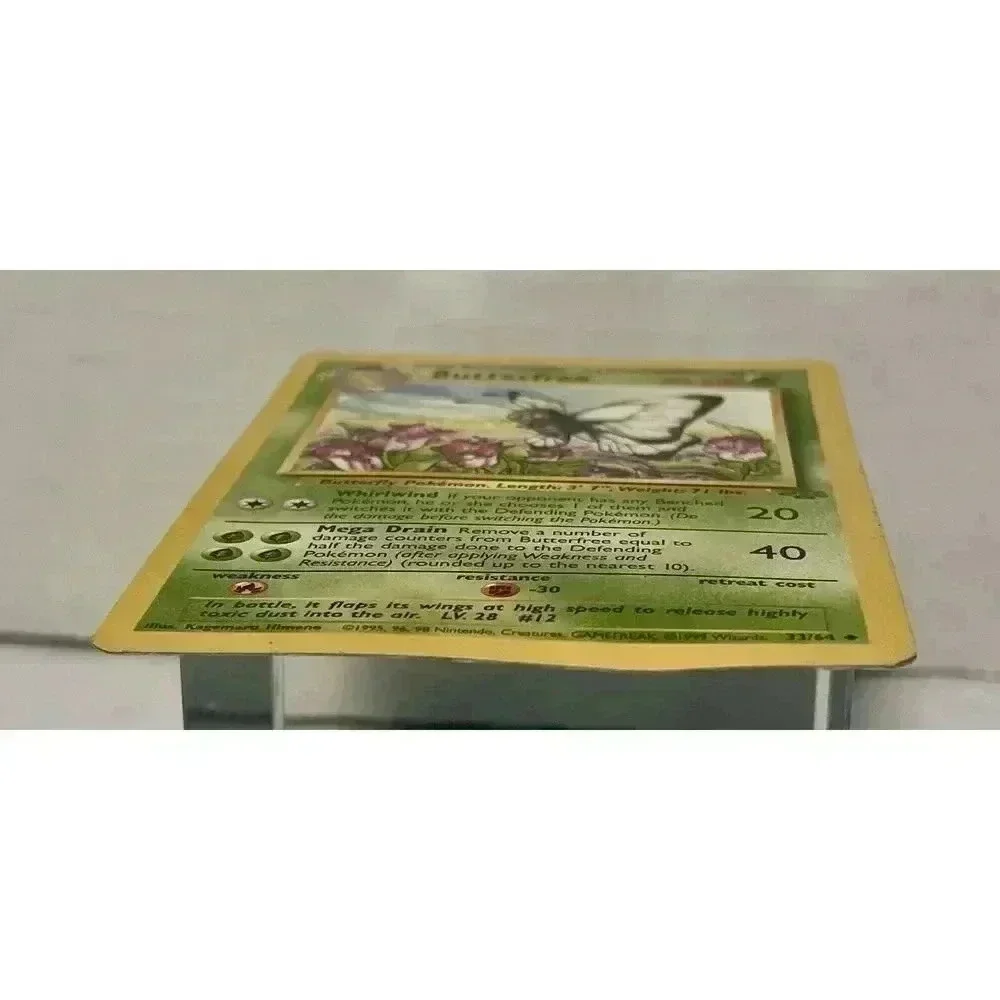 Unlimited Jungle Butterfree 33/64 Pokemon Card WOTC Vintage‎